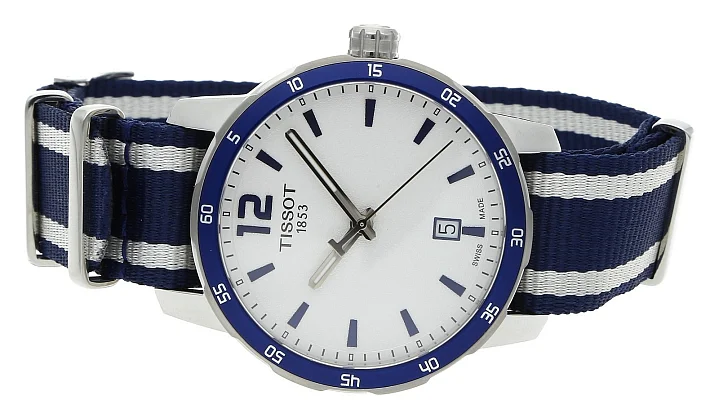 Tissot Quickster NATO Lugano Edition T095.410.17.037.01