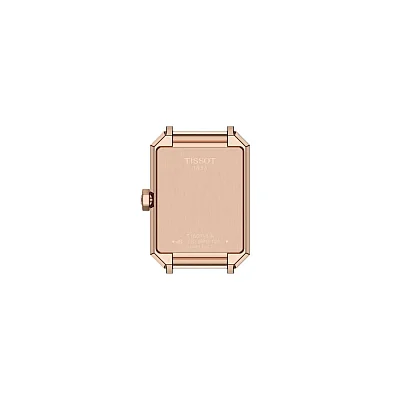 Tissot SRV Blue Dial Rose Gold PVD Steel Bracelet T160.110.33.046.00