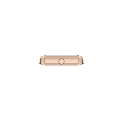 Tissot SRV Blue Dial Rose Gold PVD Steel Bracelet T160.110.33.046.00