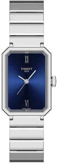 Tissot SRV Dark Blue Dial Steel Bracelet T1601101104300