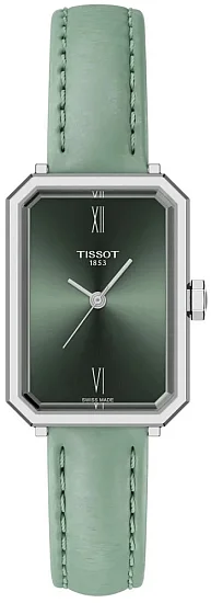 Tissot SRV Green Dial Leather Strap T1601101609300