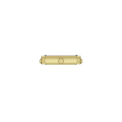 Tissot SRV Pearl Dial Yellow Gold PVD Steel Bracelet T160.110.33.113.00