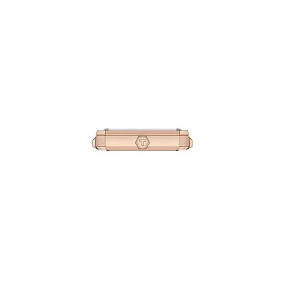 Tissot SRV Silver Dial Brown Leather Strap Rose Gold PVD T160.110.36.033.00