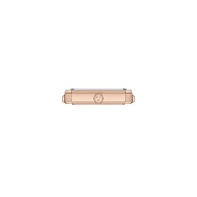 Tissot SRV Grey Dial Rose Gold PVD Mesh Bracelet T160.110.33.033.00