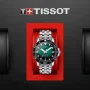  Zdjęcie 7 Tissot Seastar 1000 Automatic Ceramic Powermatic 80 43mm Steel Bracelet Green Dial T120.407.11.091.01