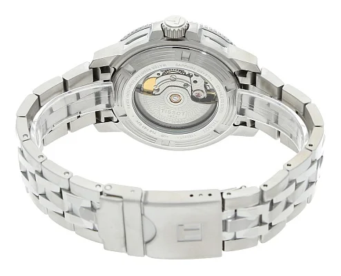 Tissot Seastar 1000 Automatic Ceramic Powermatic 80 43mm Steel Bracelet Green Dial T120.407.11.091.01