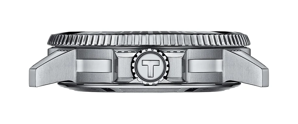 Tissot Seastar 1000 Automatic Ceramic Powermatic 80 43mm Steel Bracelet Green Dial T120.407.11.091.01