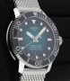  Zdjęcie 6 Tissot Seastar 1000 Automatic Powermatic 80 43mm Steel Bracelet Green Dial Mesh T120.407.11.091.00