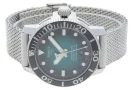  Zdjęcie 4 Tissot Seastar 1000 Automatic Powermatic 80 43mm Steel Bracelet Green Dial Mesh T120.407.11.091.00