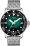  Zdjęcie 2 Tissot Seastar 1000 Automatic Powermatic 80 43mm Steel Bracelet Green Dial Mesh T120.407.11.091.00