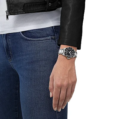 Tissot Seastar 1000 Lady Quartz 36mm Black Bracelet T120.210.11.051.00