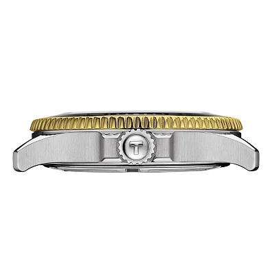 Tissot Seastar 1000 Lady Quartz 36mm Black & Gold Bracelet T120.210.22.051.00