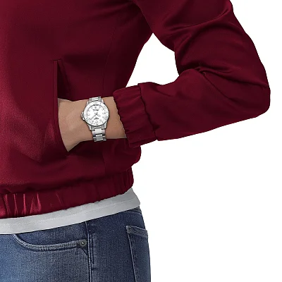 Tissot Seastar 1000 Lady Quartz 36mm White Bracelet & Strap Set T120.210.11.011.00