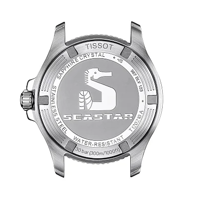 Tissot Seastar 1000 Lady Quartz 36mm White Bracelet & Strap Set T120.210.11.011.00