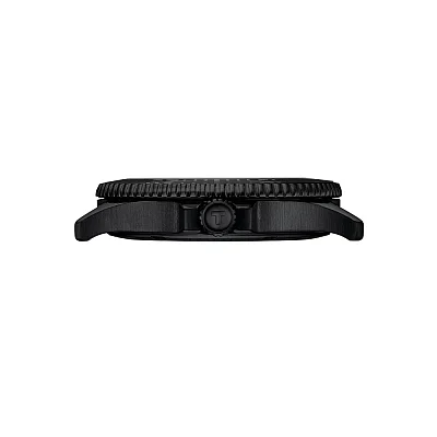 Tissot Seastar 1000 Quartz 40mm Black Dial Black Steel Bracelet T120.410.33.051.00