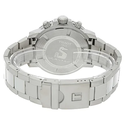 Tissot Seastar 1000 Quartz Chrono 46mm Steel Bracelet Blue Gradient Dial T120.417.11.041.01