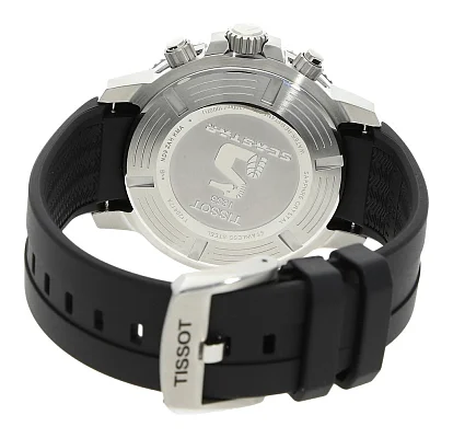 Tissot Seastar 1000 Quartz Chrono 46mm Black Rubber Blue Gradient Dial T120.417.17.041.00