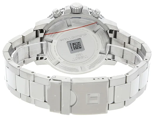 Tissot Seastar 1000 Quartz Chrono 46mm Steel Bracelet Black Dial T120.417.11.051.00
