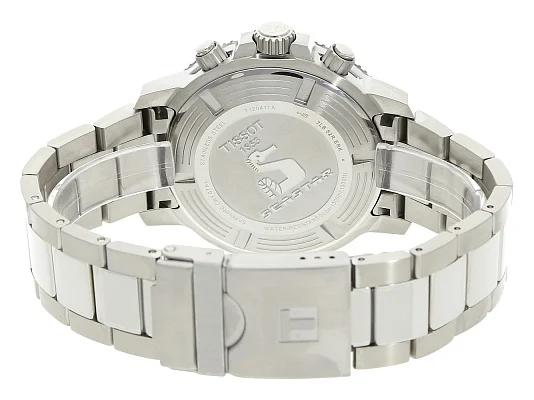 Tissot Seastar 1000 Quartz Chrono 46mm Steel Bracelet Blue Dial T120.417.11.041.00