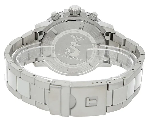 Tissot Seastar 1000 Quartz Chrono 46mm Steel Bracelet Blue Gradient Dial T120.417.11.041.01