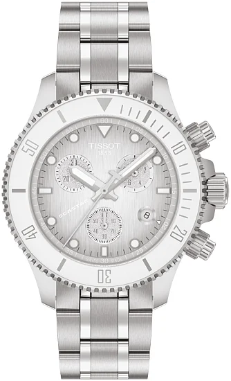Tissot Seastar 1000 Quartz Chronograph 38mm Grey Dial T1202171101100
