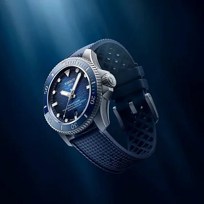 Tissot Seastar 2000 Professional Automatic Powermatic 80 44mm Dark-Blue Dial T120.907.17.041.00