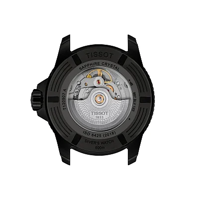 Tissot Seastar 2000 Professional Automatic Powermatic 80 44mm Full Black T120.907.37.051.00