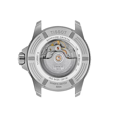Tissot Seastar 2000 Professional Automatic Powermatic 80 44mm Orange Dial T120.907.17.281.00