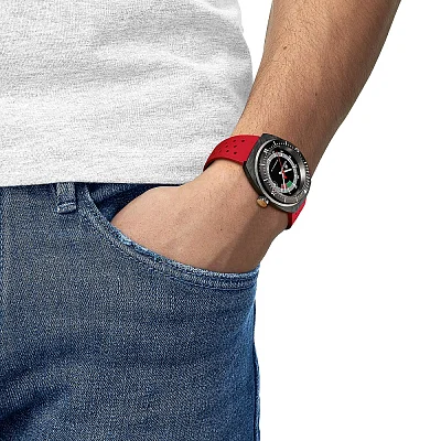 Tissot Sideral Carbon Powermatic 80 Red T145.407.97.057.02