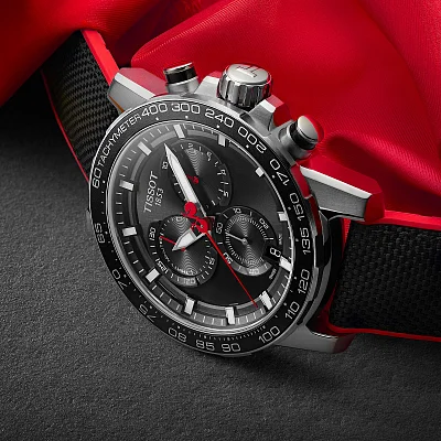 Tissot Supersport Chrono Black Dial La Vuelta Special Edition T125.617.17.051.01
