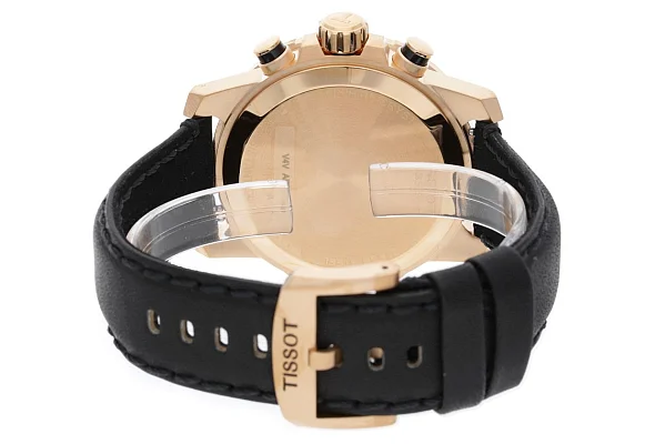 Tissot Supersport Chrono Black Dial Rose Gold PVD T125.617.36.051.00