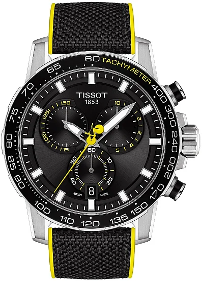 Tissot Supersport Chrono Black Dial Tour de France Special Edition T1256171705100
