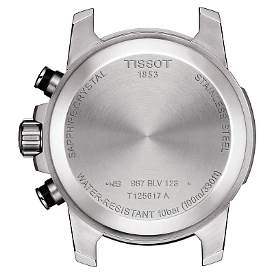 Tissot Supersport Chrono Black Dial Yellow Gold T125.617.21.051.00