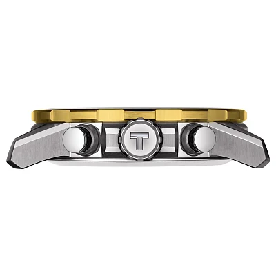 Tissot Supersport Chrono Black Dial Yellow Gold T125.617.21.051.00