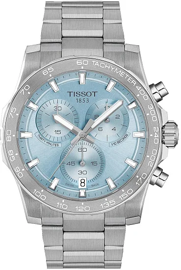 Tissot Supersport 42 Chrono Ice Blue Dial T1254171135100