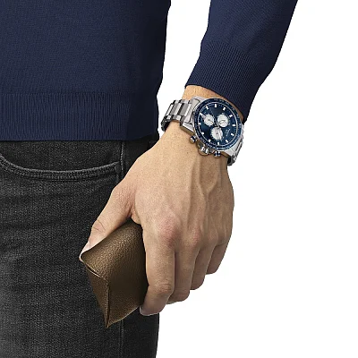 Tissot Supersport Chrono Blue Dial T125.617.11.041.00