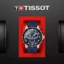  Zdjęcie 6 Tissot Supersport Chrono Blue Dial Blue Hybrid Strap T125.617.17.051.03