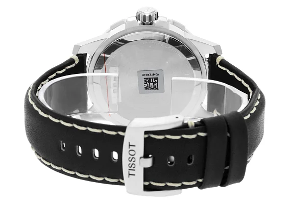 Tissot Supersport Dark Blue Dial Black Leather Strap T125.610.16.041.00