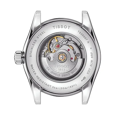 Tissot T-My Lady Diamonds Dark Blue Dial 18k Gold Bezel T930.007.41.046.00
