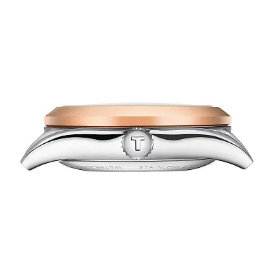 Tissot T-My Lady Diamonds Dark Blue Dial 18k Gold Bezel T930.007.41.046.00