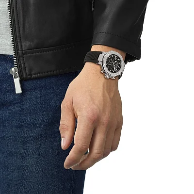 Tissot T-Race 38mm Quartz Chrono Black T141.817.17.051.00