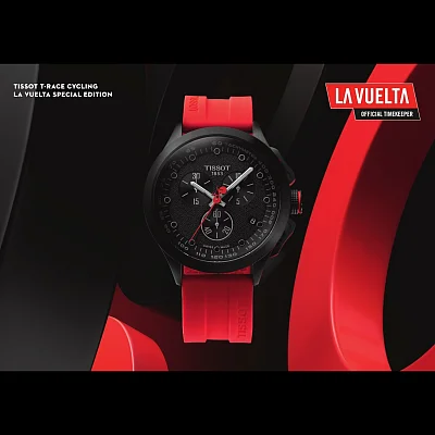 Tissot T-Race Cycling Quartz Chrono La Vuelta Special Edition Set T135.417.37.051.04