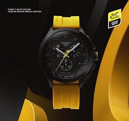 Tissot T-Race Cycling Quartz Chrono Tour de France Special Edition Set T135.417.37.051.05