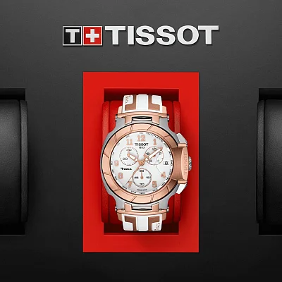 Tissot T-Race Lady Quartz Chrono PVD T048.417.27.012.00