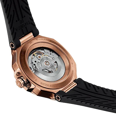 Tissot T-Race Powermatic 80 Black Dial Rose Gold PVD T141.807.37.051.00