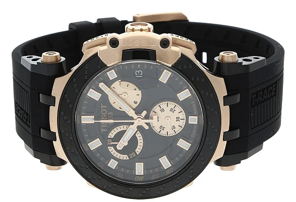 Tissot T-Race Quartz Chrono 2019 Rose Gold PVD T115.417.37.051.00