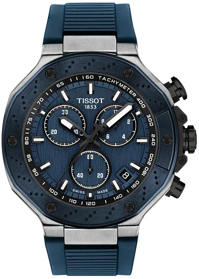 Tissot T-Race Quartz Chrono Blue Rubber MotoGP 2026 T1414172704100