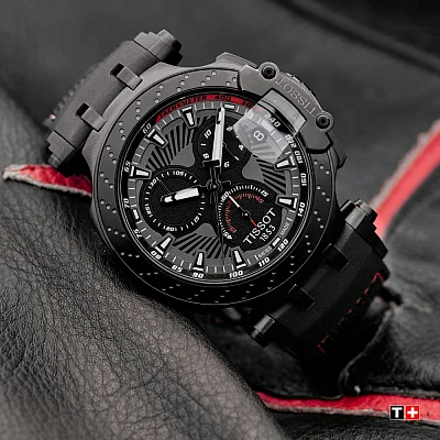 Tissot T-Race Quartz Chrono MotoGP 2018 Special Edition Black PVD T115.417.37.061.04