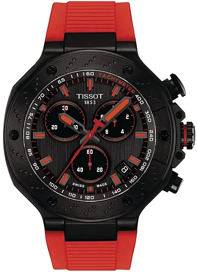 Tissot T-Race Quartz Chrono Red & Black T1414173706101