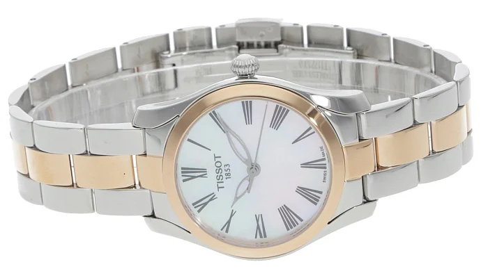 Tissot T-Wave Steel Bracelet Rose Gold PVD T112.210.22.113.01
